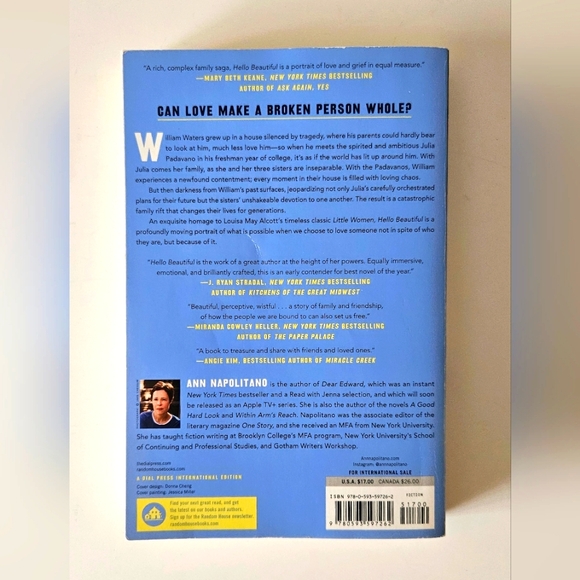 Hello Beautiful novel by Ann Napolitano - Picture 2 of 4